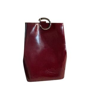 Cartier Burgundy Panther Shoulder Bag